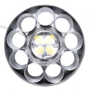 Купить светодиодный купольный светильник 140Вт (17400люм, Д=204мм, 5.9кг, ІР65) в Киеве по выгодной цене с бесплатной доставкой Киев цена HIGH BAY промышленный светильник для склада