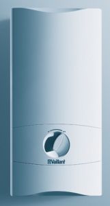 Проточный электрический водонагреватель 12кВт горячая вода 3.8л в мин купить Киев цена Vaillant
