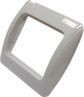 Рамка 1 местная белого цвета для установки в стену розеток и выключателей купить Киев цена доставка рамка 1 місна білого кольору для установки в стіну розеток і вимикачів купити Київ ціна доставка