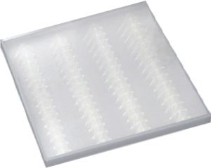 Светодиодный растровый светильник потолочный встраиваемый 32Вт подвесной потолок армстронг растровые светильники купить Киев цена світлодіодний растровий світильник для підвісної стелі купити Київ ціна