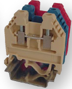 Клемма наборная винтовая VS 2.5 PA (2.5 квадртат мм бежевая) купить в Киеве с доставкой выгодная цена