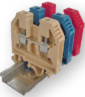 Клемма наборная винтовая VS 6 PA  (6 квадрат мм бежевая) купить в Киеве с доставкой выгодная цена