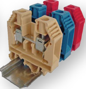 Клемма наборная винтовая нейтральная VS 16 PA N  (16 квадрат мм синяя) купить в Киеве с доставкой выгодная цена