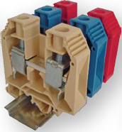 Клемма наборная винтовая питание VS 35 PA +  (35 квадрат мм красная) купить в Киеве с доставкой выгодная цена