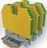 Клемма заземляющая сечением 6 квадрат мм (VS 6 PE) купить с доставкой по выгодной цене в Киеве клеммник наборной эемляной
