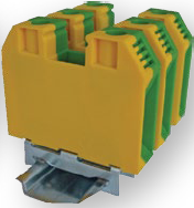 Клемма заземляющая сечением 35 квадрат мм (VS 35 PE) купить с доставкой по выгодной цене в Киеве клеммник наборной эемляной 