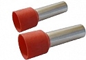 Наконечник трубчатый в изоляции для оконцевания провода сечением 0.5 квадрат (уп. 100шт)