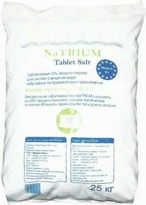 Таблетированная соль для регенерации 25кг купить в Киеве по выгодной цене с доставкой